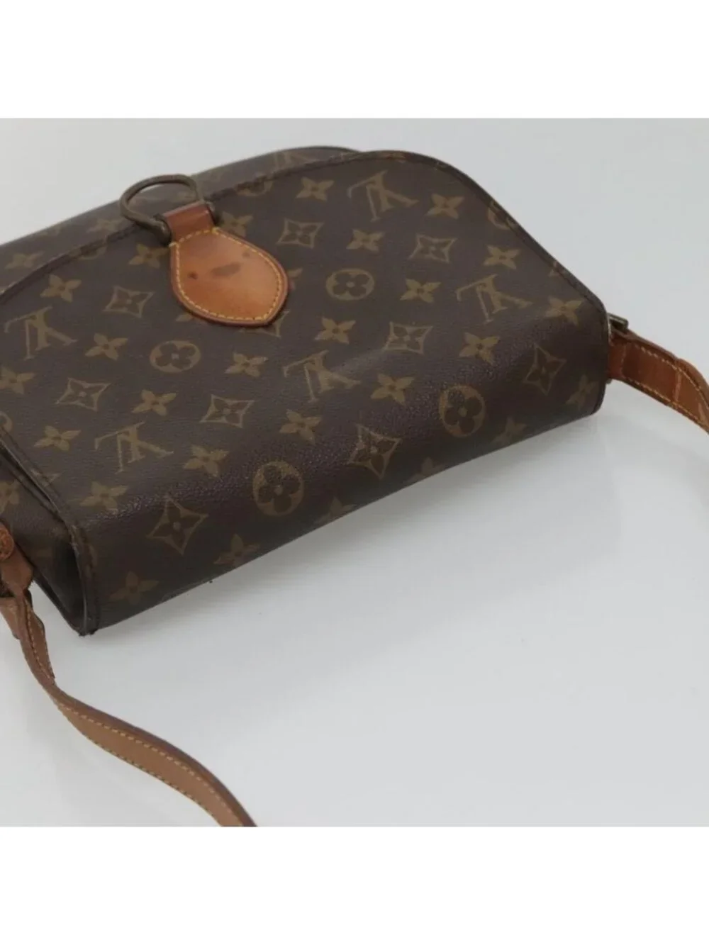 Authentic LOUIS VUITTON Monogram Monogram Saint Cloud GM Shoulder Bag M51242